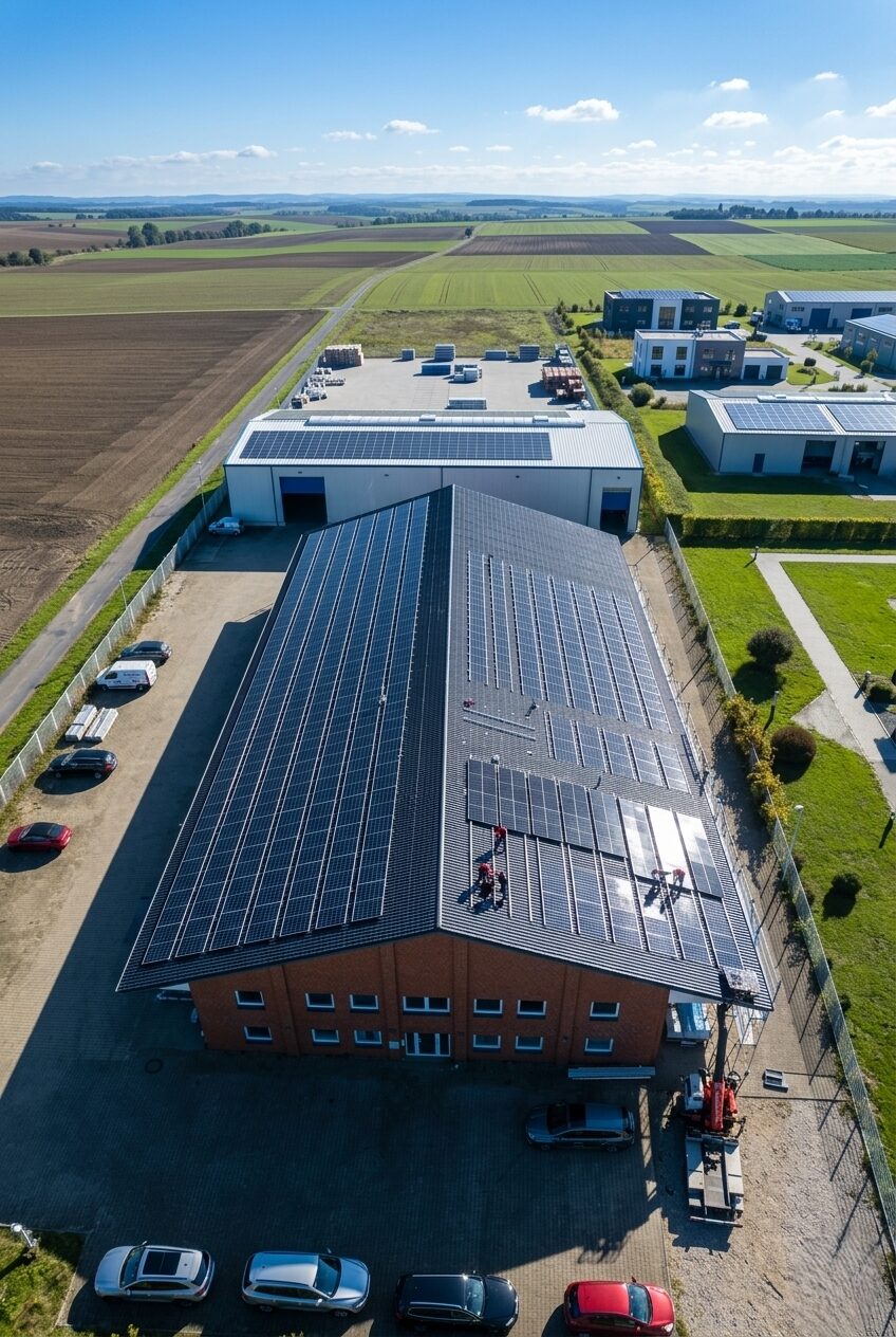 Photovoltaik 38 - Montage & Umsetzung von Photovoltaik-Gro&szlig;anlagen